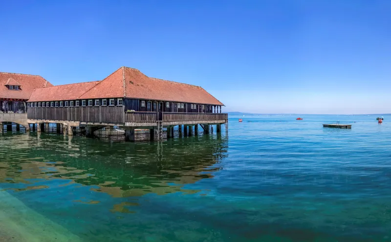 Cabane de bain historique à Rorschach