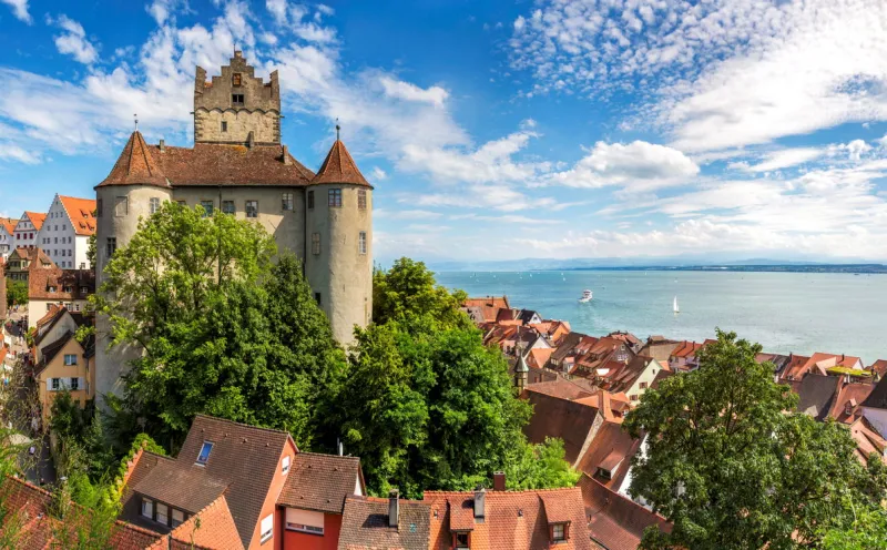 Le vieux château de Meersburg
