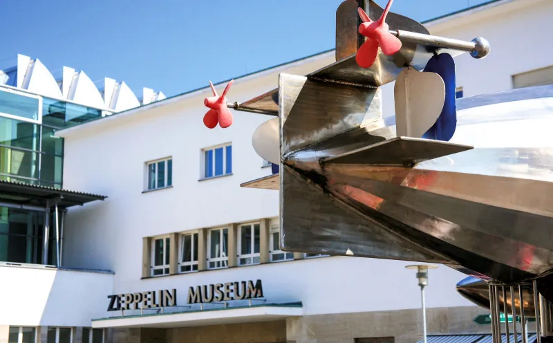 Le musée Zeppelin de Friedrichshafen, la plus grande collection au monde sur l'histoire de la navigation aérienne