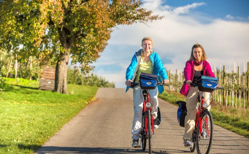   Les cyclistes en Thurgovie
