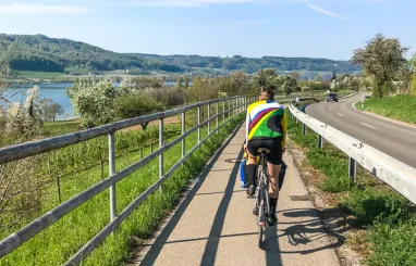 Mit dem Rennrad um den Bodensee