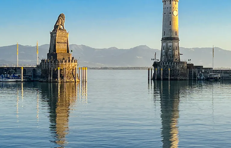 Entrée du port de Lindau