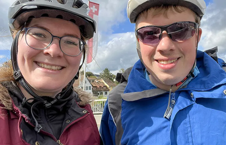 Sur le pont à Stein am Rhein