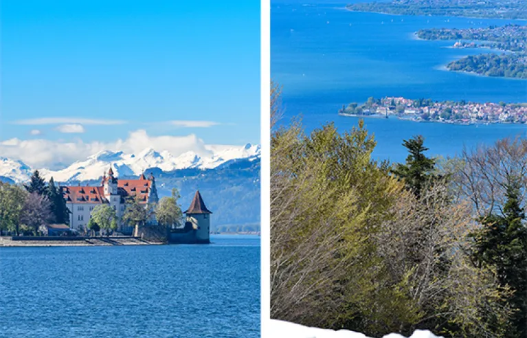 Lindau et Bregrenz