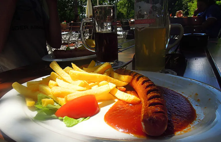 Pause currywurst