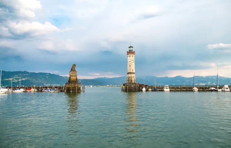 Entrée du port, Lindau