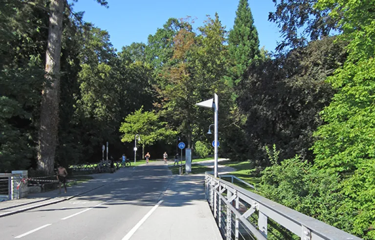 Pont pour vélos à Constance