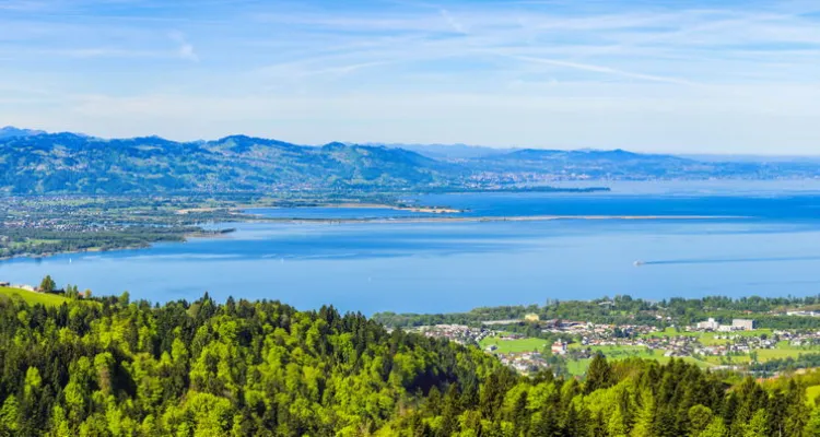 Vue sur le lac supérieur