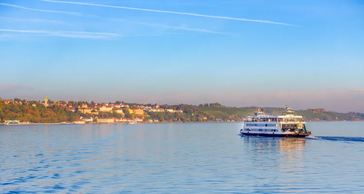 Ferry en route vers Meersburg