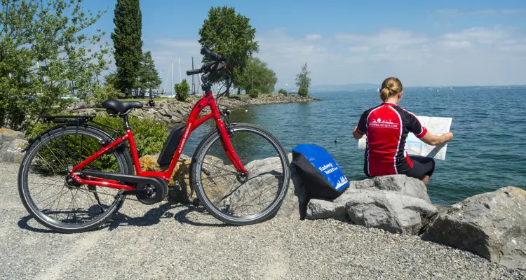 Pause au bord du lac