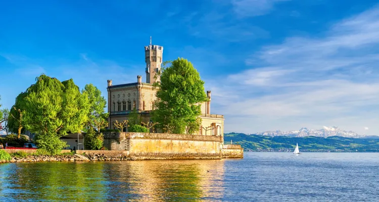 Château de Montfort à Langenargen, au bord du lac de Constance