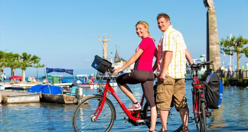 Die sportliche Bodenseerundfahrt mit Rheinfall